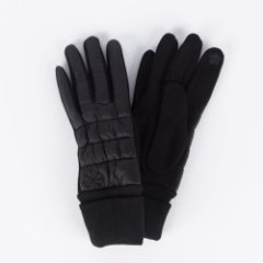 142322L-13791-01 Перчатки женские Russian Look, черный (м) (Черный/70% хлопок, 30% полиэстер/Russian Look)