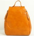 049К Рюкзак женский натуральная кожа (жёлтый) (Жёлтый/28*29*12/натуральная кожа/Redmond)