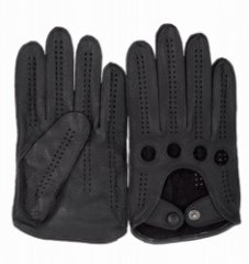 382003 Перчатки мужские олень (автомобильные) (м) (черный/8;8,5;9;9,5;10/натуральная кожа/PERST)
