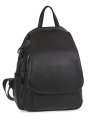 HL 11-39191 Рюкзак женский натуральная кожа (чёрный) (Черный/28*33*17/натуральная кожа/Hogerland)