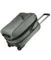 М-7301 Сумка на колесах катионик серый  (серый/55*26*35/полиэстер/NTL Continent)