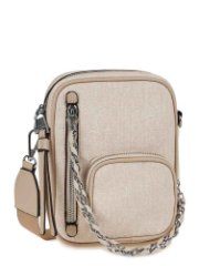112-120-30 Сумка женская бежевый (Бежевый/14*21*5/Экокожа/Redmond)