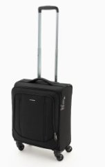 28A-001-424 Чемодан 4-х колесный (Черный/43*67*26,5/31/полиэстер/M/3,0 кг/76 литров/Eberhart)