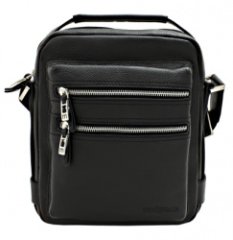 BR11-414C1836 black Cумка мужская Malgrado (черный/26*22*7/натуральная кожа/Malgrado)