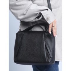 2645LN Сумка женская Черный (черный/26*21*10/натуральная кожа/Richet)