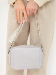 3154LNT Сумка женская Серый (Серый/23*15*8/натуральная кожа/Richet)