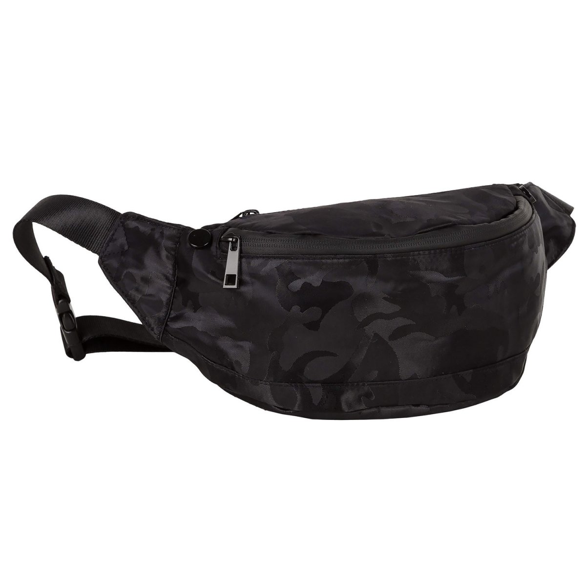 П0141-05 (Black) сумка поясная молодежная (Черный/22*11*8/полиэстер/Polar)