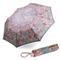 637195 Зонт женский 3 сл.,полный автомат, ручка пласт. прямая (эпонж/Goroshek)
