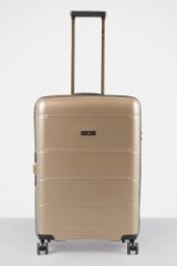 32L-004-424 Чемодан 4-х колесный (шампань/47*67*25/полипропилен/M/3,6 кг/71 литр/Eberhart)