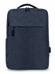 1741NV РЮКЗАК ТКАНЬ (синий) (Синий/28*40*10/полиэстер/Redmond)