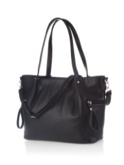 3811 Сумка женская (чёрная) (Черный/31*24*13/Экокожа)