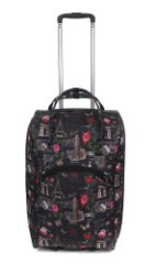 М-7301 Сумка на колесах париж (фиолетовый/55*26*35/полиэстер/NTL Continent)