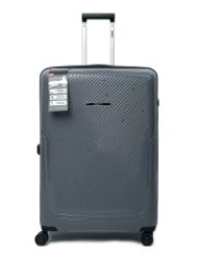 EN1070-28-3 (FABRETTI) Чемодан 4-х колесный 100% полипропилен (серый/55*77*30/полипропилен/L/FABRETTI)