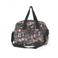 М-1021 Сумка спортивная дизайн париж (Серый/46*34*22/полиэстер/NTL Continent)