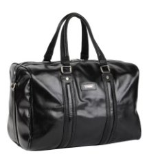 8550 чёрная Сумка дорожная KARYA (Черный/40*35*20/натуральная кожа/KARYA)