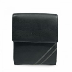 812-81285-1 Сумка мужская экокожа (Пеллекон) (Черный/22*27*4/Экокожа/PELLECON)