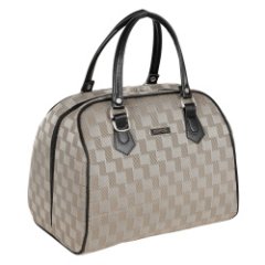 П7096 (золотой) Сумка Бьюти-КейсПобеда Шашечки (Золотой/36*28*25/полиэстер/0,8 кг/25 литров/Polar)