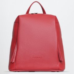 2960LN Рюкзак женский  Рубин (красный/29*31*11/натуральная кожа/Richet)