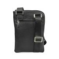 102-854-1 Сумка мужская кожа (Пеллекон) (черный/17*24,5*2/натуральная кожа/PELLECON)