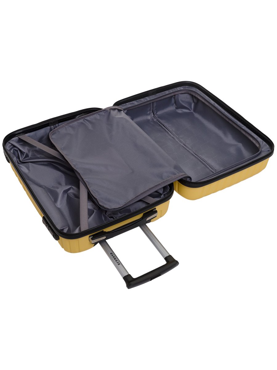 RB06C20Y Чемодан REDMOND АБС-пластик (Жёлтый/55*39*22/АБС пластик/S/Redmond)