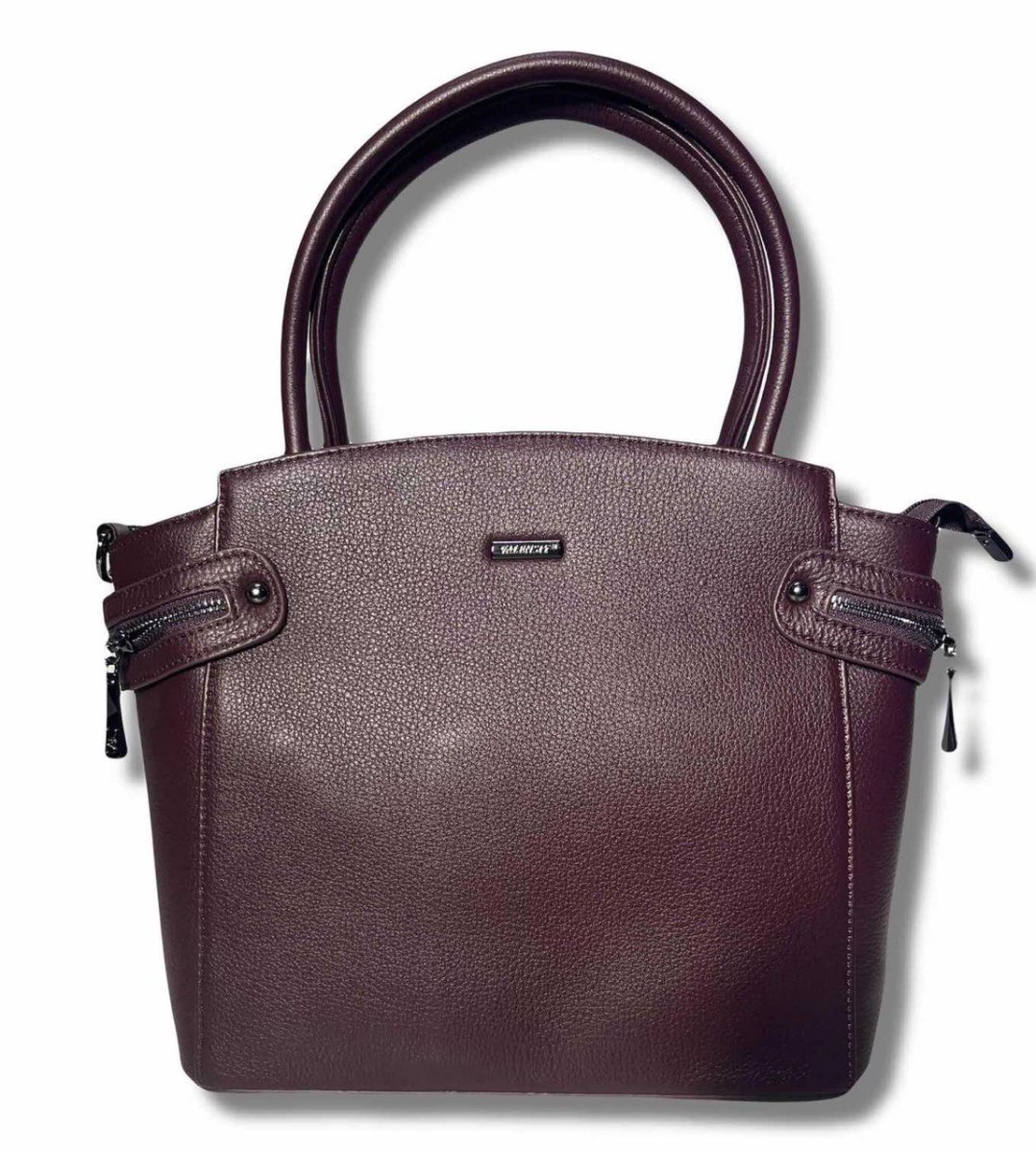 155К Сумка женская натуральная кожа (бордовый) (Бордовый/36*27*12/натуральная кожа/Redmond)