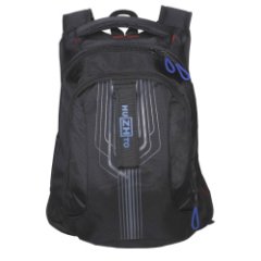 F505 черно-синий Молодежный рюкзак MERLIN  (Черный/синий/30*43*18/полиэстер/MERLIN)