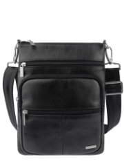 52137 Сумка PATRICK BLACK кожа черный (Черный/натуральная кожа/R.Blake)