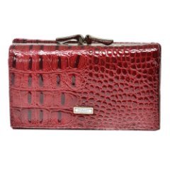CS21-02D Женский кошелёк (Красный/13*9*2,5/натуральная кожа)