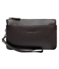 0815-39 Сумка-клатч мужская натуральная кожа KARYA (Коричневый/23*15*4/натуральная кожа)