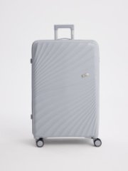 Чемодан Sochi-Grey (30) Серый (серый/51,5*81,5*32,5/полипропилен/L/4,4 кг/128 литров/L’case)