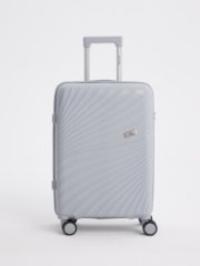 Чемодан Sochi-Grey (22) Серый (серый/38,5*60*23/полипропилен/S/3,0 кг/49 литров/L’case)