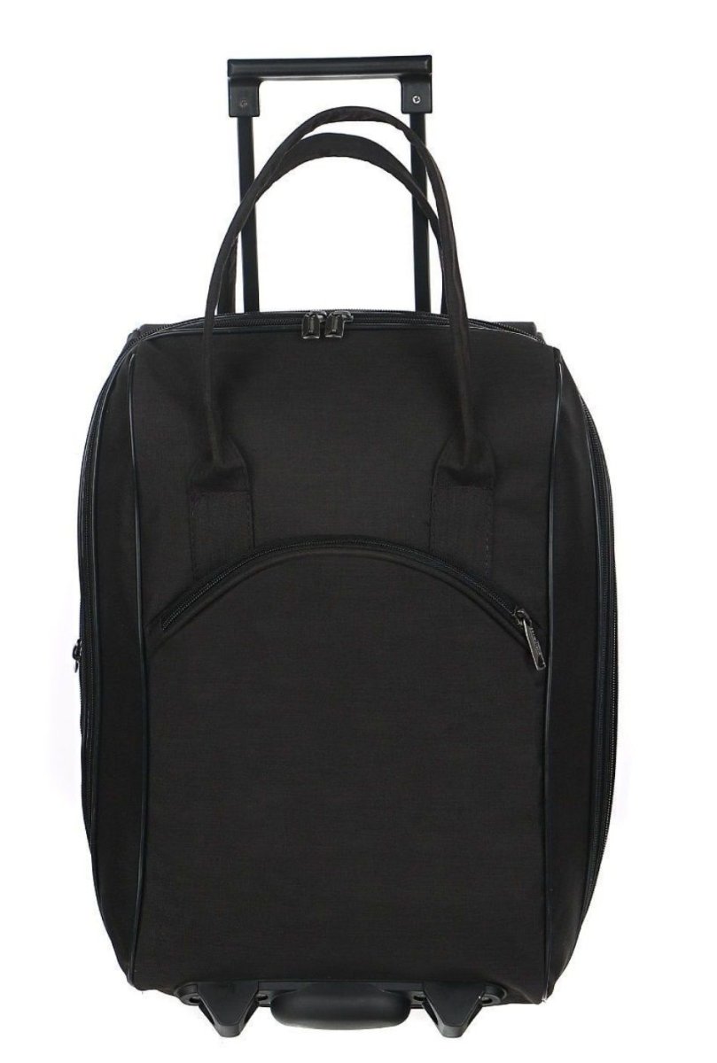 М-7318 Сумка на колёсах катионик черный (черный/47*29*22/полиэстер/NTL Continent)
