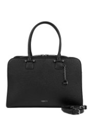 FR59118-2 FABRETTI Сумка женская 100% полиуретан (чёрный/38*24*14/100%полиуретан/FABRETTI)