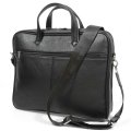 812-21159-1 Портфель мужской (Пеллекон) (Черный/37*30,5*8/Экокожа)