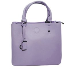 106К Сумка женская натуральная кожа (lavander) (Сиреневый/натуральная кожа)