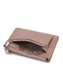 51-357-18-2 Кошелек женский (пудровый) (Розовый/13,5*9*2/натуральная кожа)