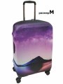 2306 чехол для чемодана (M) (Сиреневый/бифлекс/M/VIP COLLECTION)