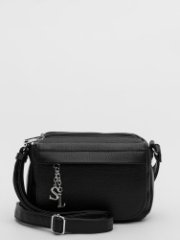 1430 61 01 Сумка женская экокожа (черный) (черный/22*17*8/экокожа/S.Lavia)