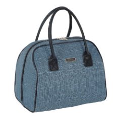 П7113 (синий) Сумка Бьюти-КейсПобеда Жаккард  (Синий/34*30*24/полиэстер/Polar)