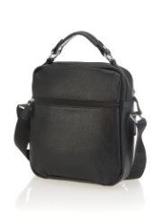 5112 СУМКА МУЖСКАЯ НАТ. КОЖА (чёрный) (Черный/23*25*6,5/натуральная кожа)