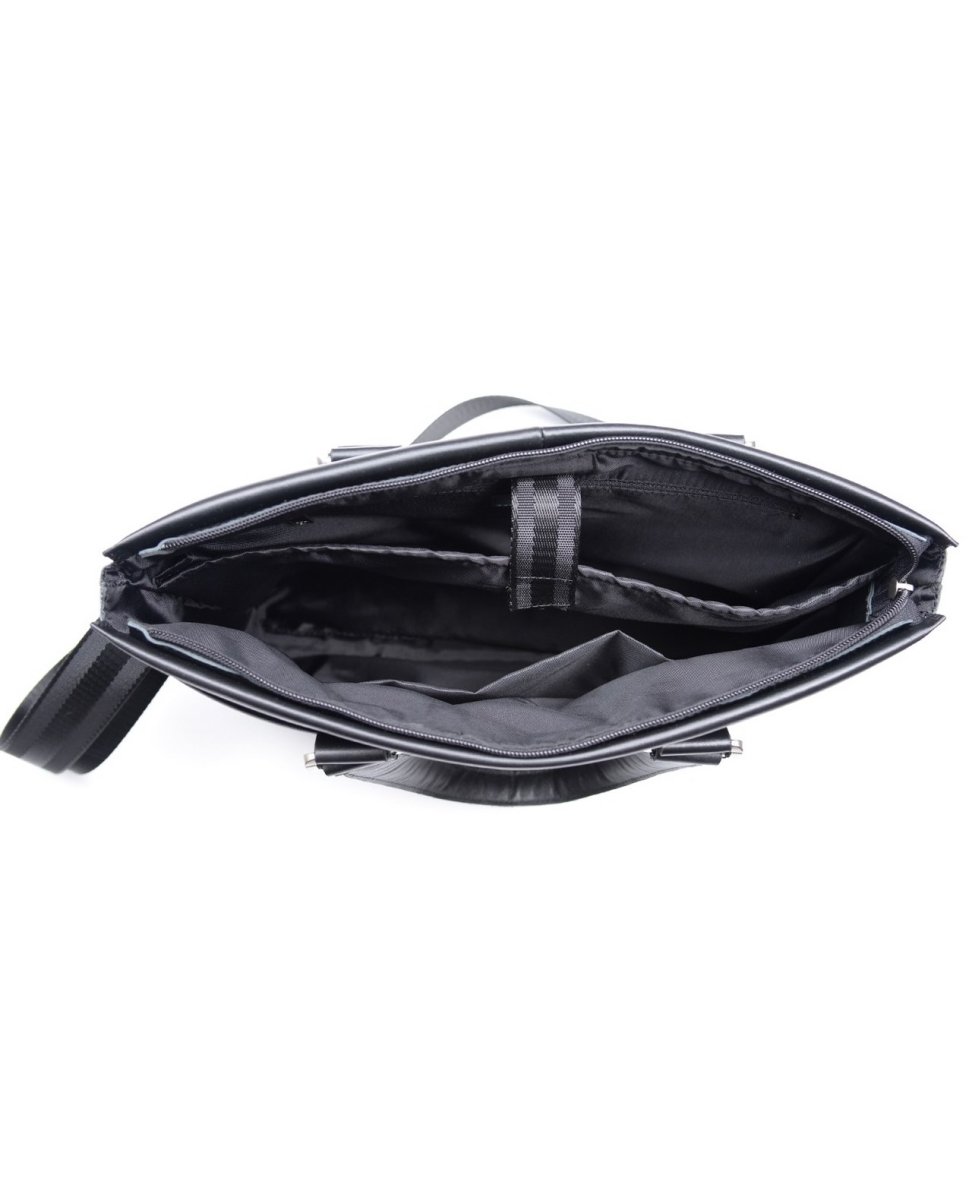 43426 Сумка RONALD BLACK кожа черный (Черный/38*26,5*4,5/натуральная кожа/R.Blake)