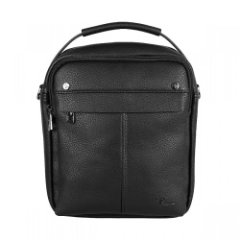 812-81445-1 Сумка мужская экокожа (Пеллекон) (черный/24*28*7,5/экокожа/PELLECON)