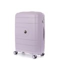 EN9520-24-10 Чемодан 4-х колесный 100% полипропилен FABRETTI (Сиреневый/45*66*26/полипропилен/M/FABRETTI)