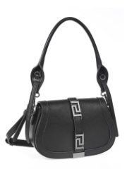 111-155 чёрный Сумка женская (Черный/24*14*8/Экокожа/Hogerland)