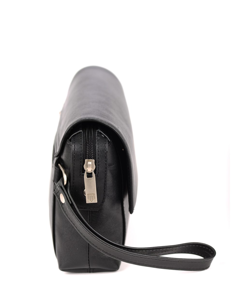 53130 Сумка-клатч LEWIS SPORT кожа перфорированная черный (Черный/22*13*5/натуральная кожа/R.Blake)