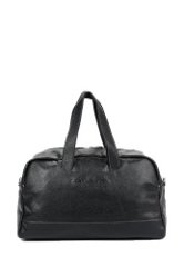 2-259 Сумка дорожная экокожа (черный) (черный/44*27*21/экокожа/ANTAN)