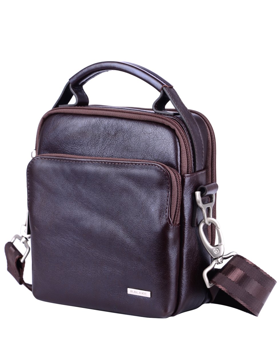 55551 Сумка FELIX MINI TORONTO кожа шоколад (Коричневый/15*19*5/натуральная кожа/R.Blake)