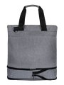 М-090 Сумка хозяйственная катионик серый (Серый/36*34*16/полиэстер)