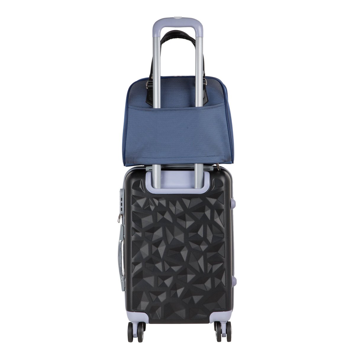 7057 (синяя) Сумка Бьюти-Кейстекстиль (Синий/33*23*28/полиэстер/Polar)