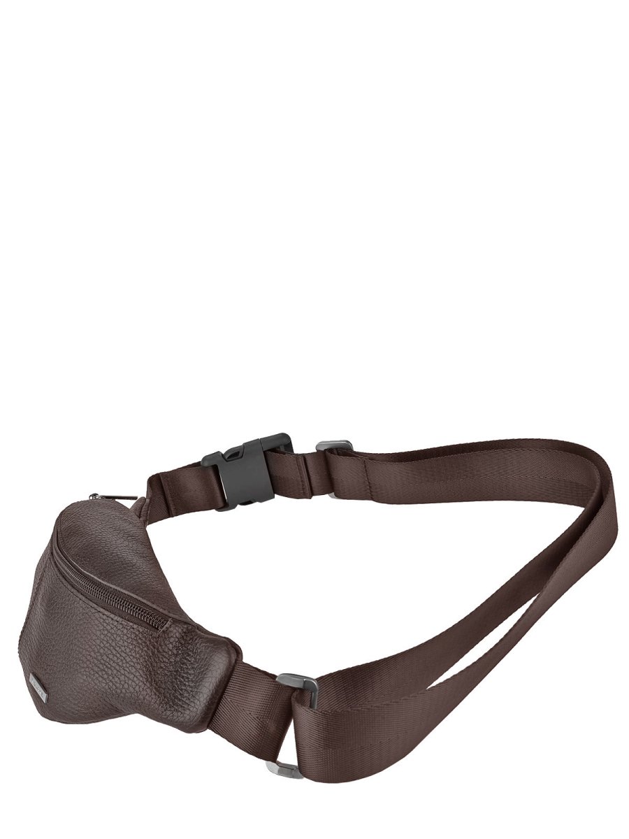 72901 Сумка поясная НИК DENVER кожа шоколад (Коричневый/23*11*5/натуральная кожа/R.Blake)